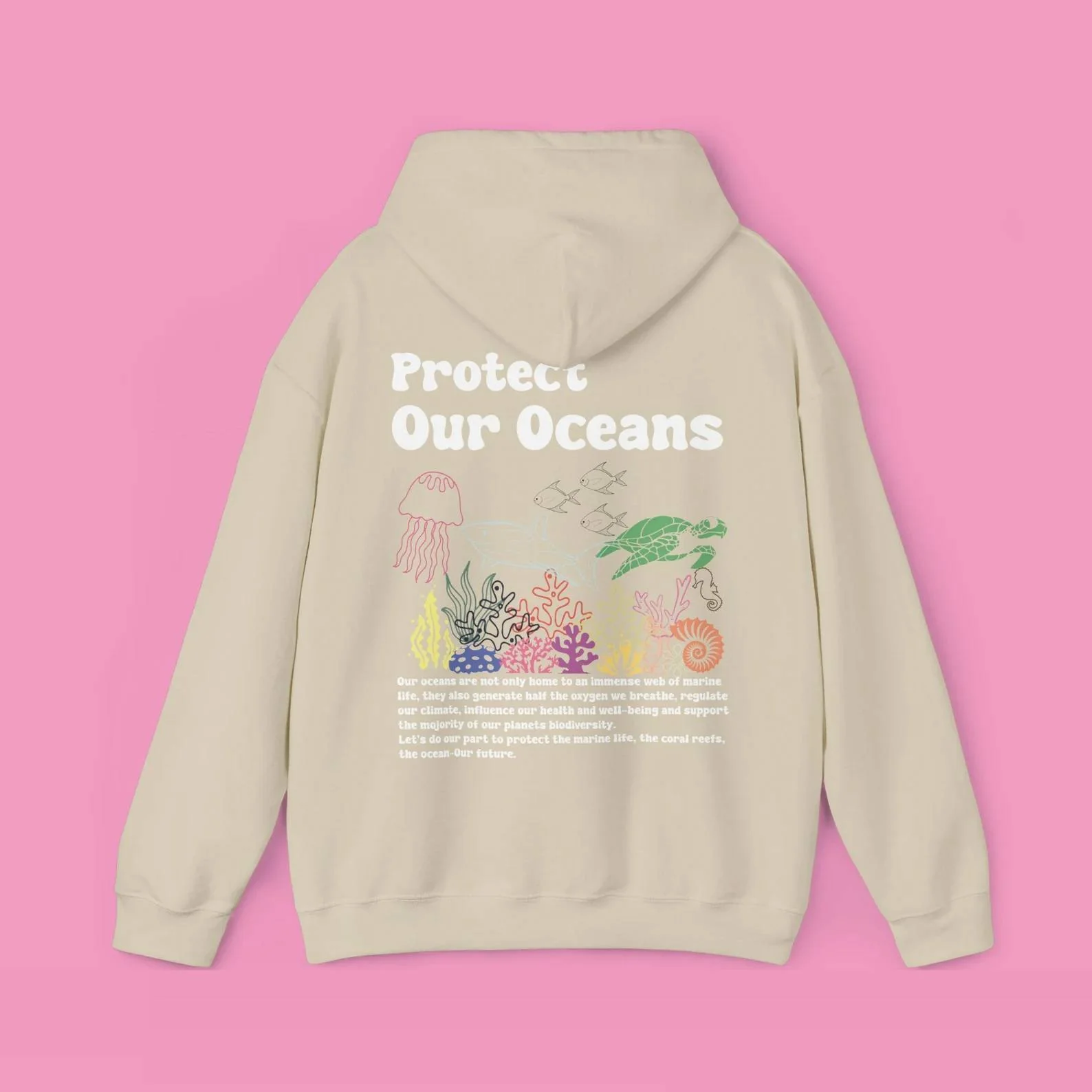 Protect Our Oceans Hoodie - Image 6