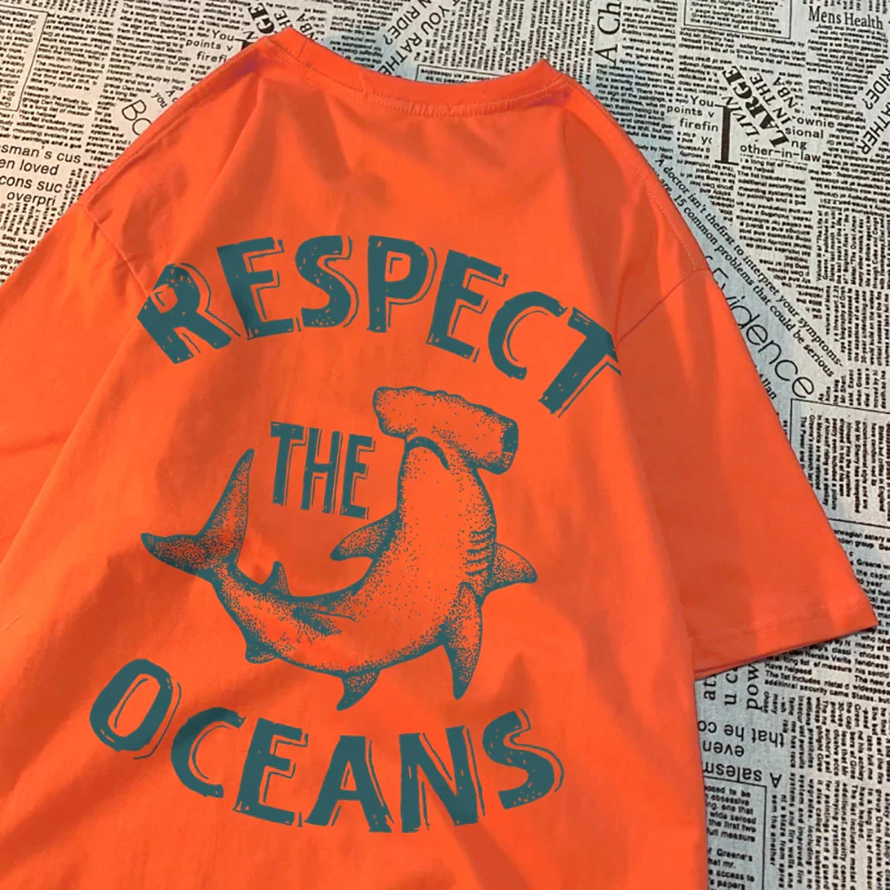 Respect The Oceans T-Shirt - Image 10